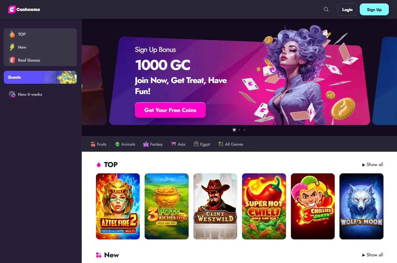 Cashoomo Casino