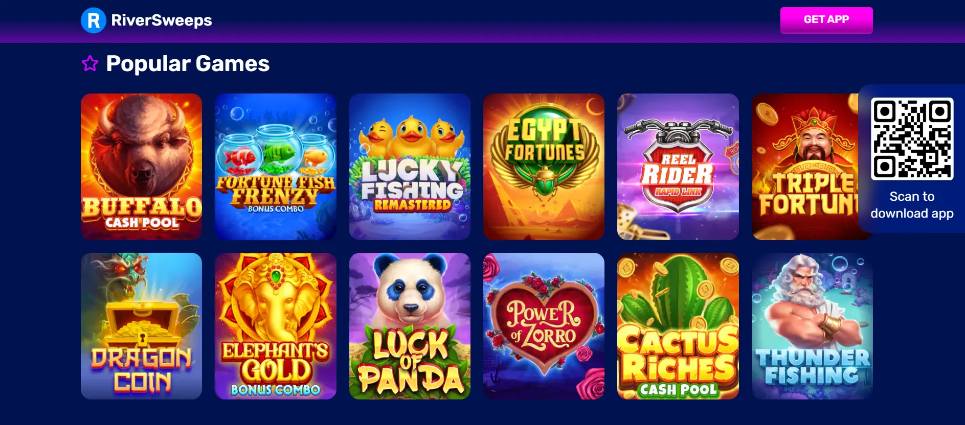 Riversweeps Casino Games