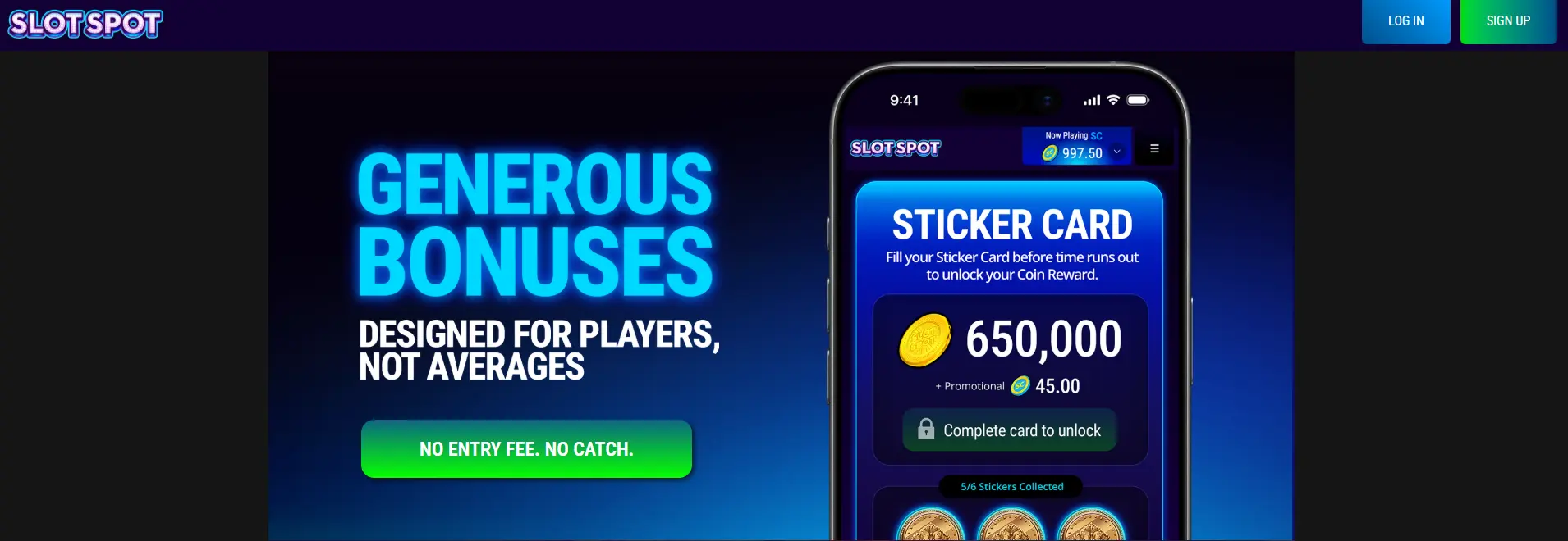 slot spot bonus