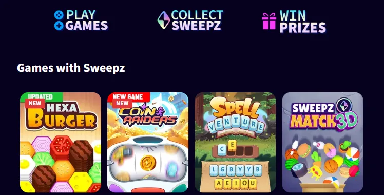 Games at Sweepz.com