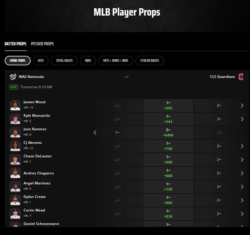 Prop Bets & Same-Game Parlays