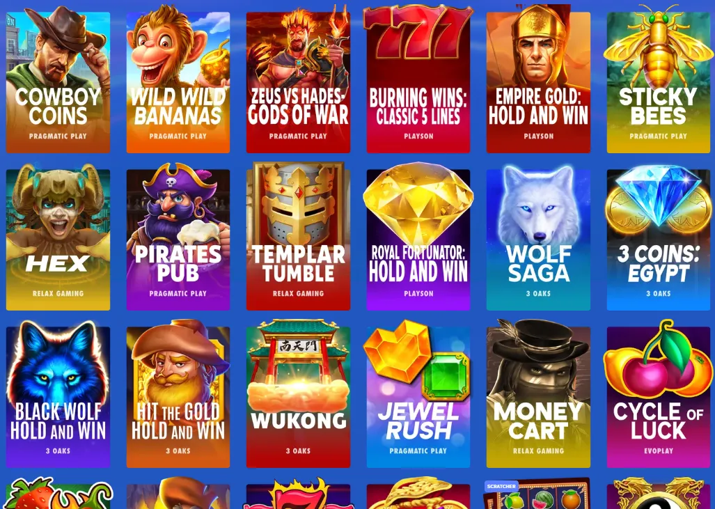 SpinBlitz Games