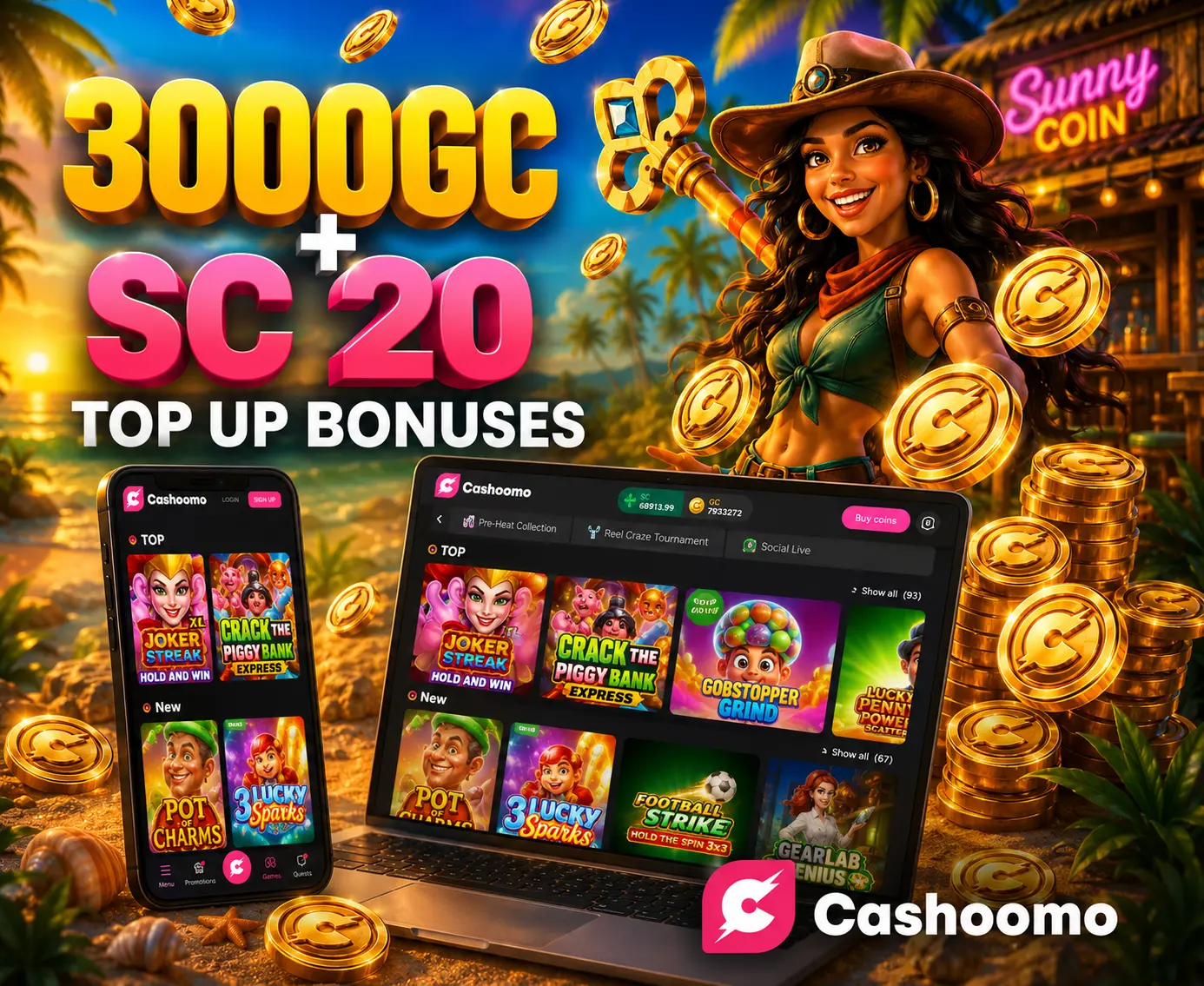 cashoomo bonuses