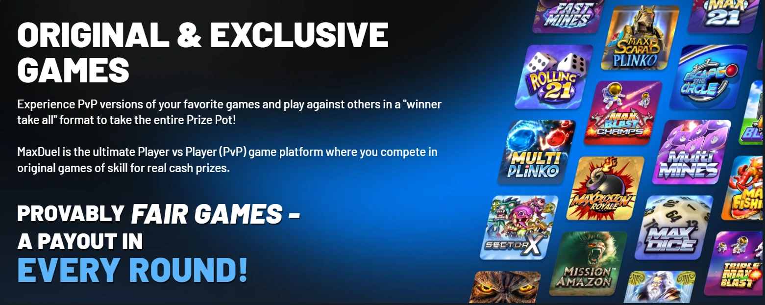 MaxDuel Games