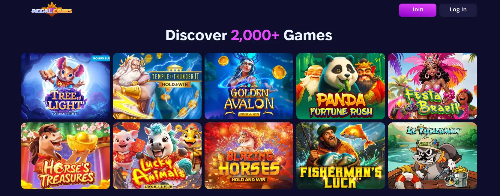 regalcoins games