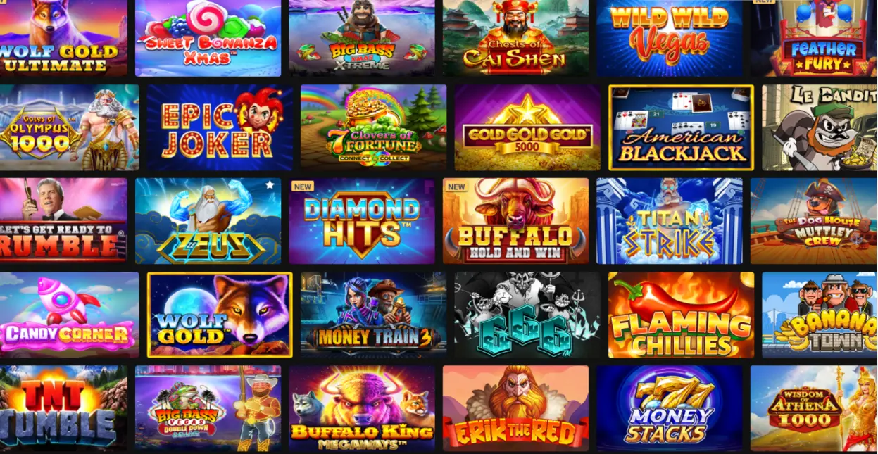 Clubs Poker Casino Style/ Games Offered