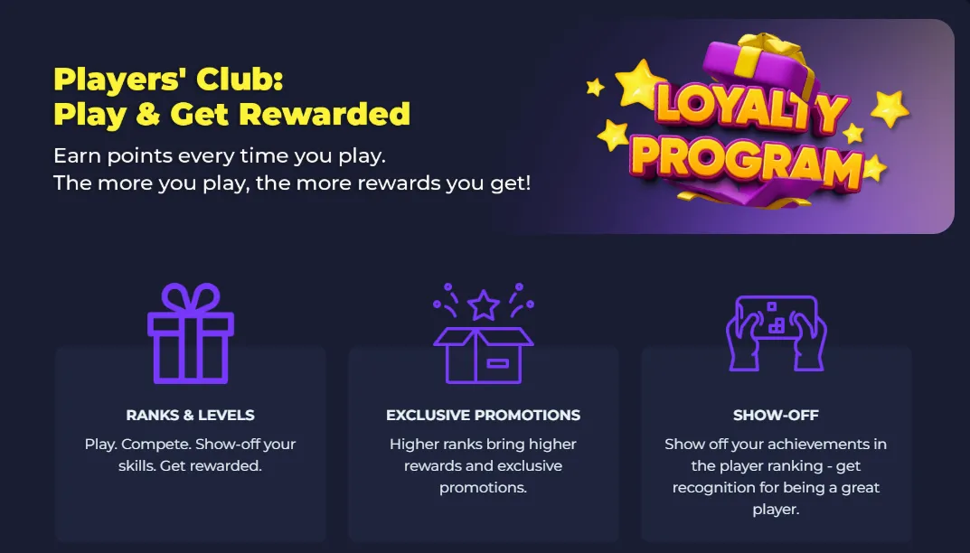 Sweeptastic Loyalty Program at Level 20