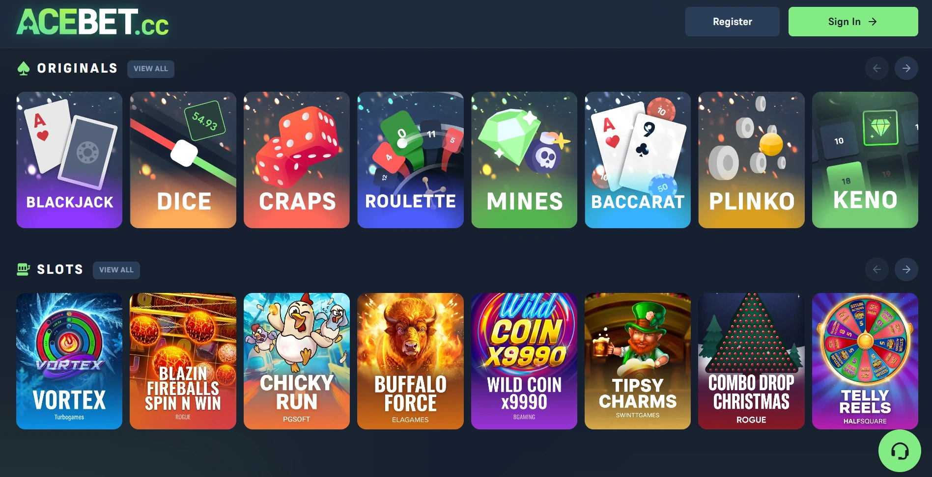 Acebet Games