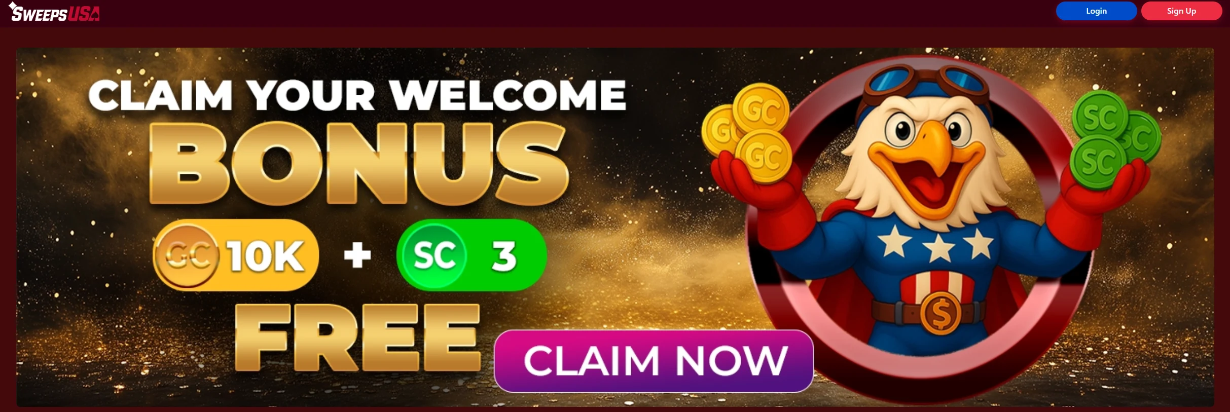 Sweeps USA Sweepstakes Casino Review