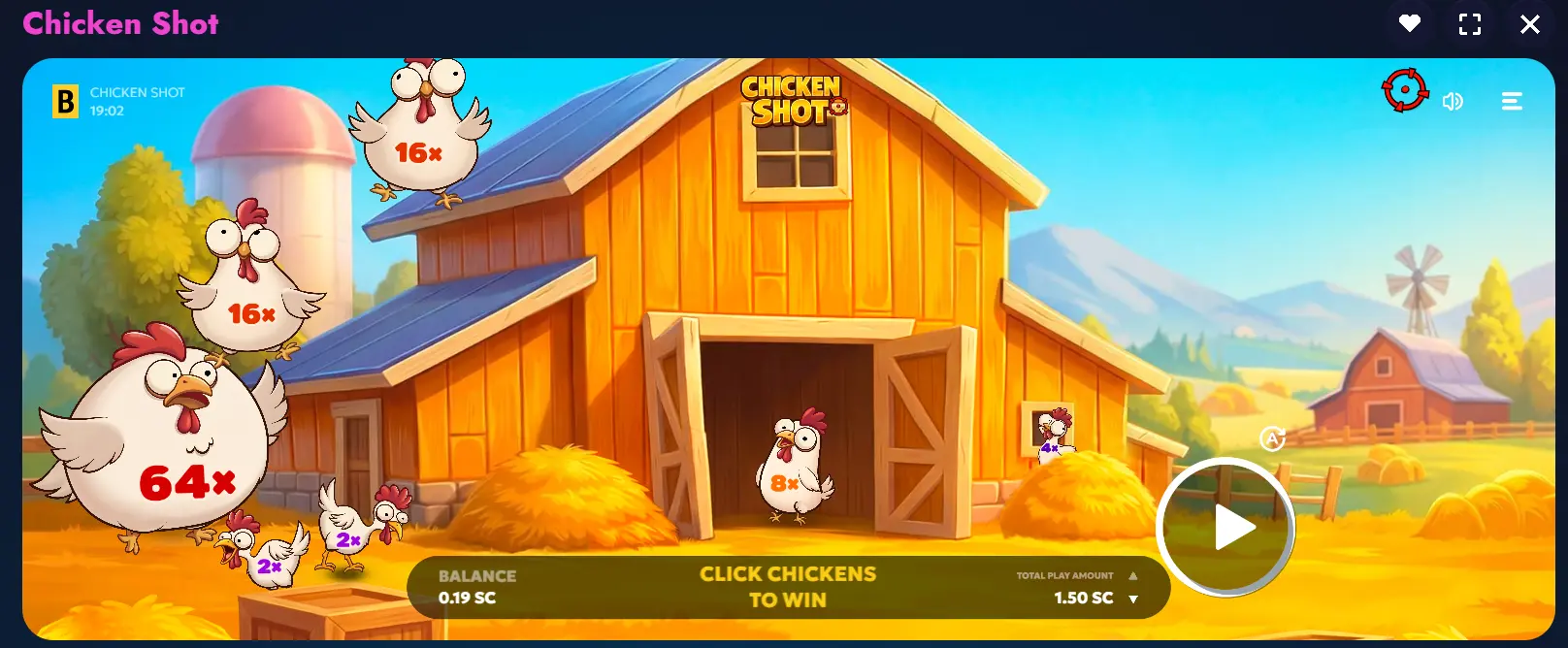 chicken shot