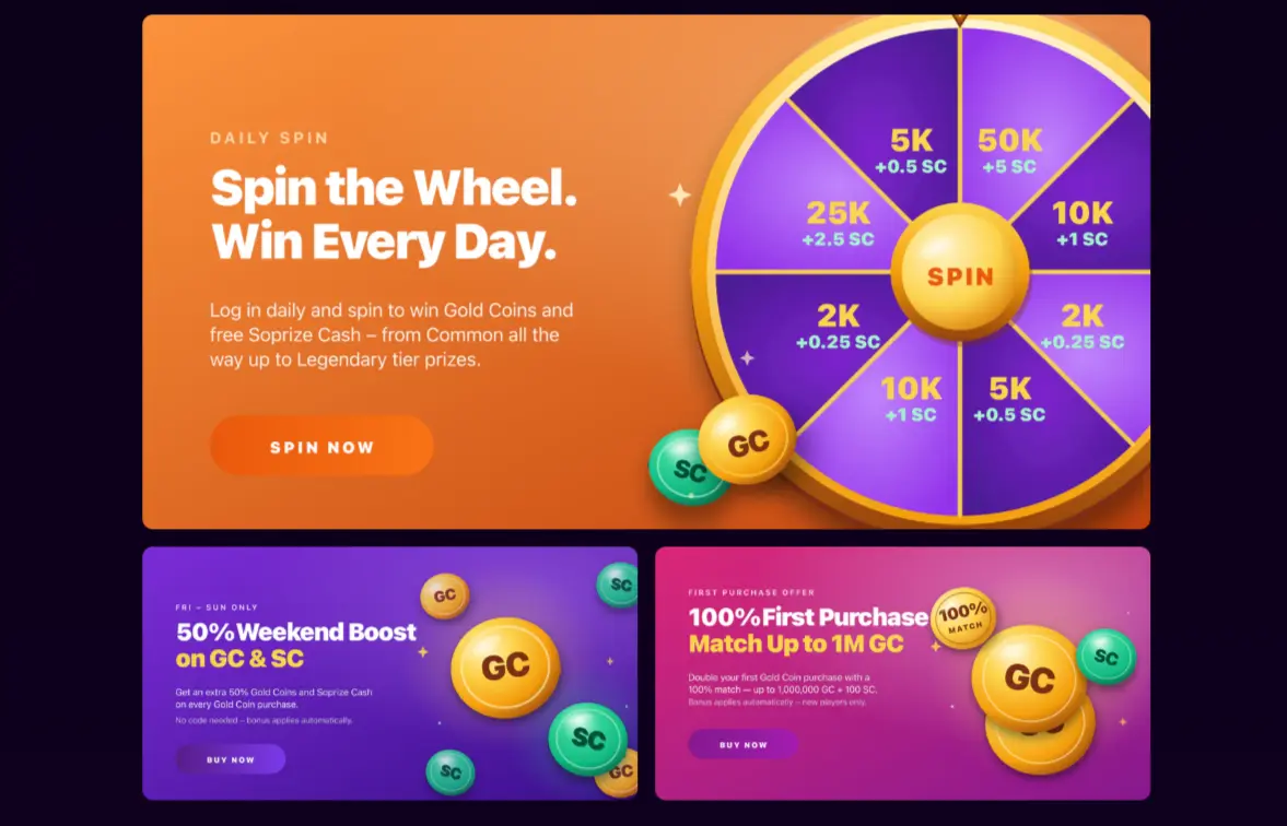 soprize bonus