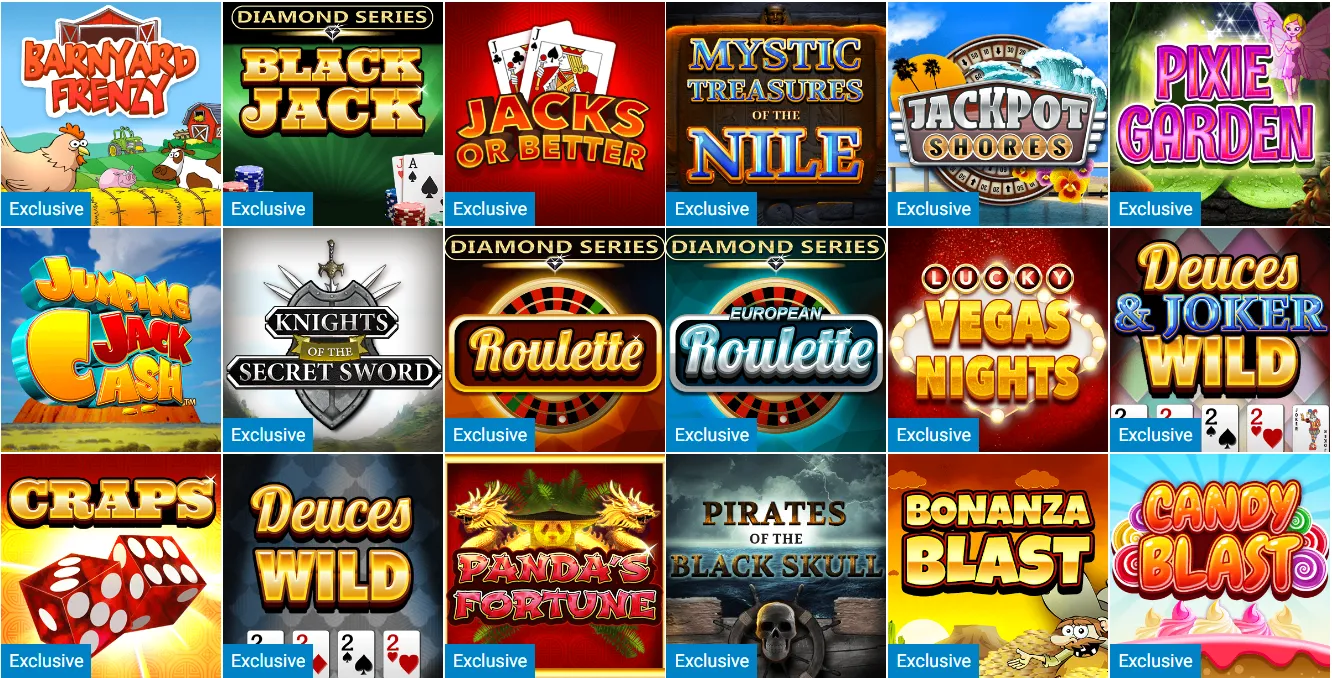 ClubWPT Slots and Table Games