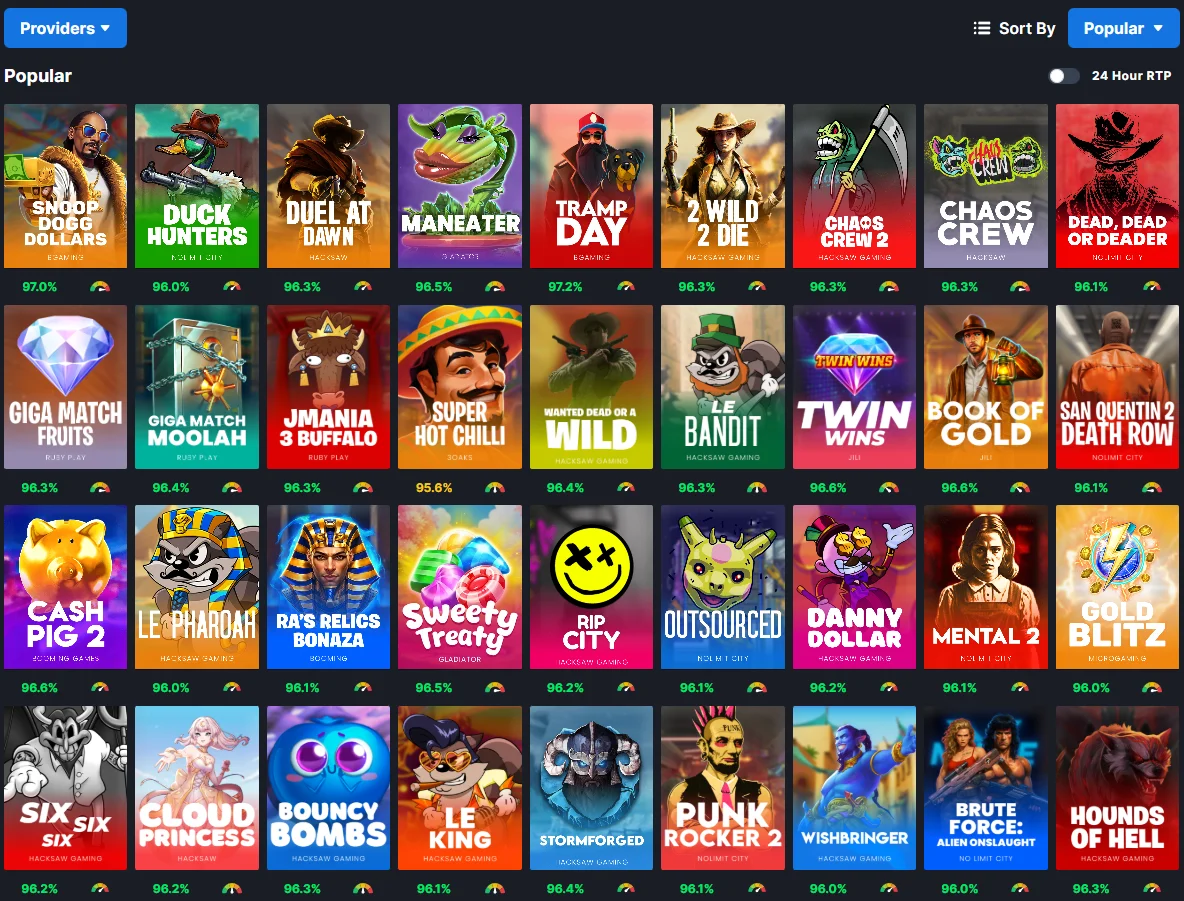MetaWin.Us Game Library & Variety