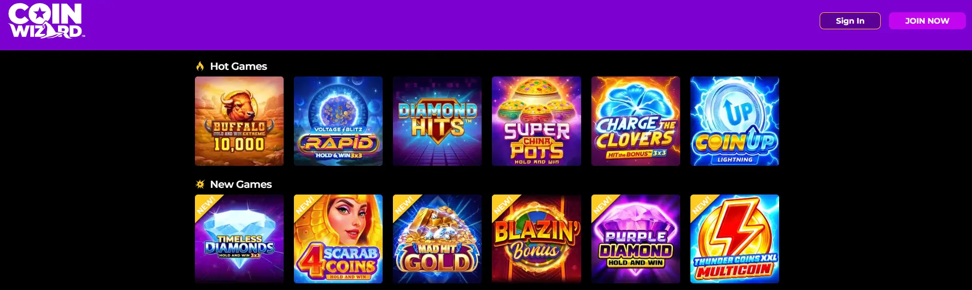 coin wizard games