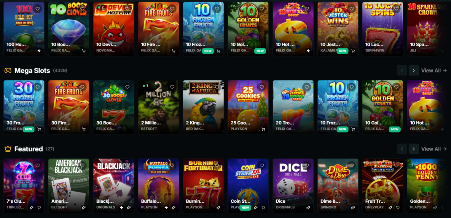 megaprize games