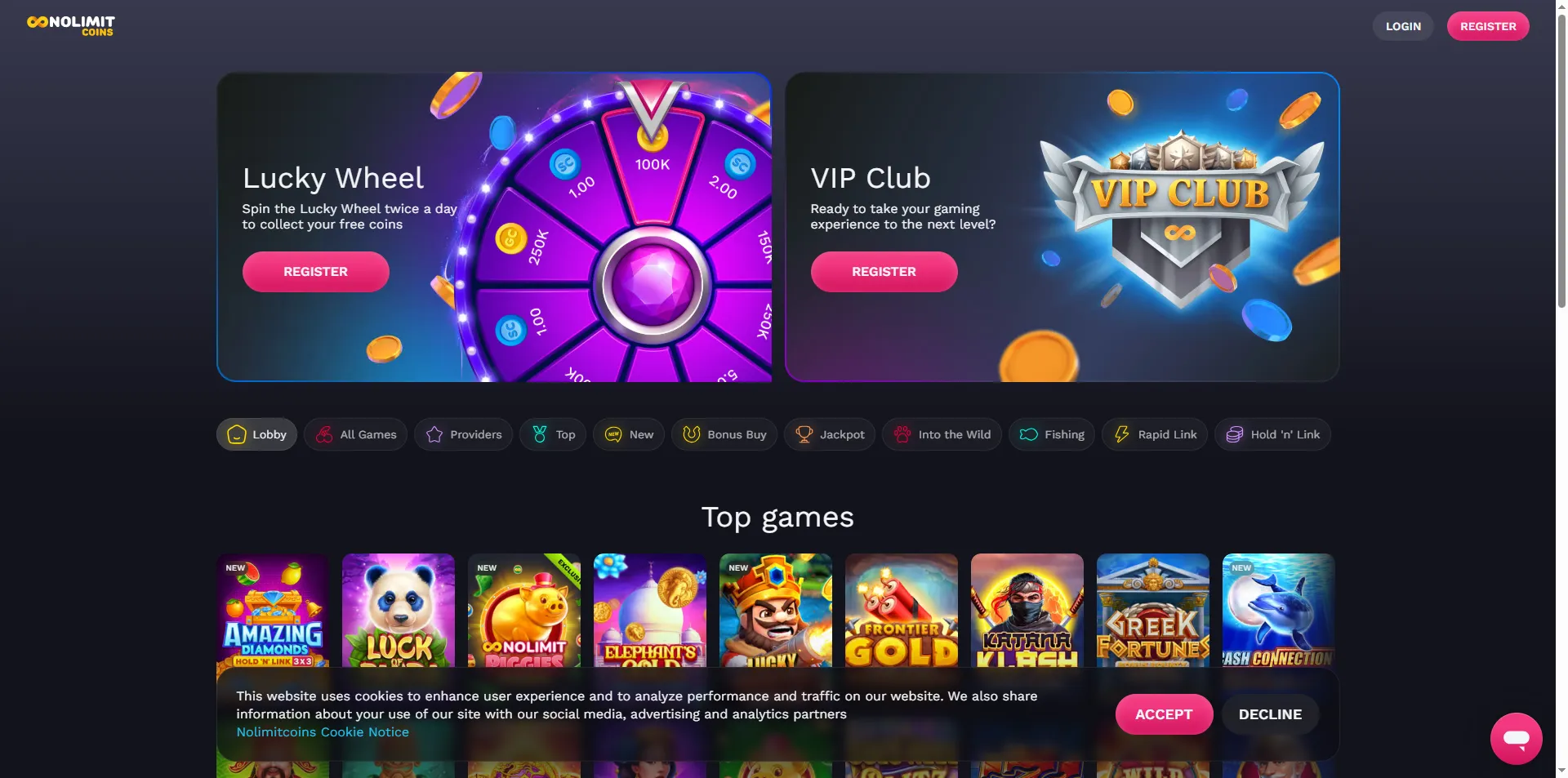 NoLimit Coins sweepstakes casino review 2025