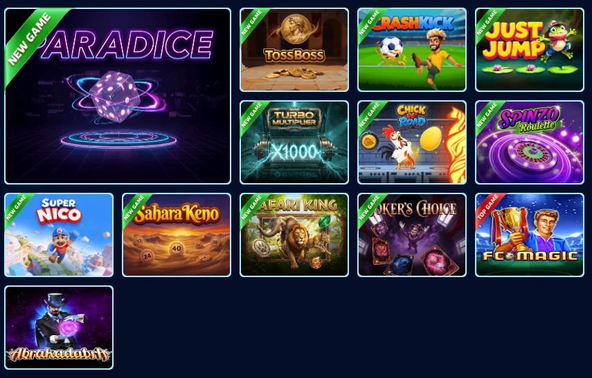 Gambly Casino Games