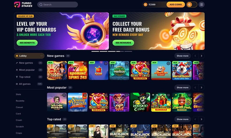 turbostake homepages