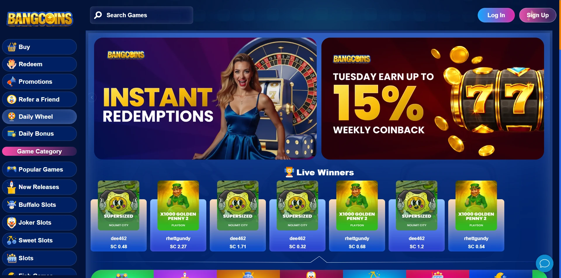 BangCoins Sweepstakes Casino 2026