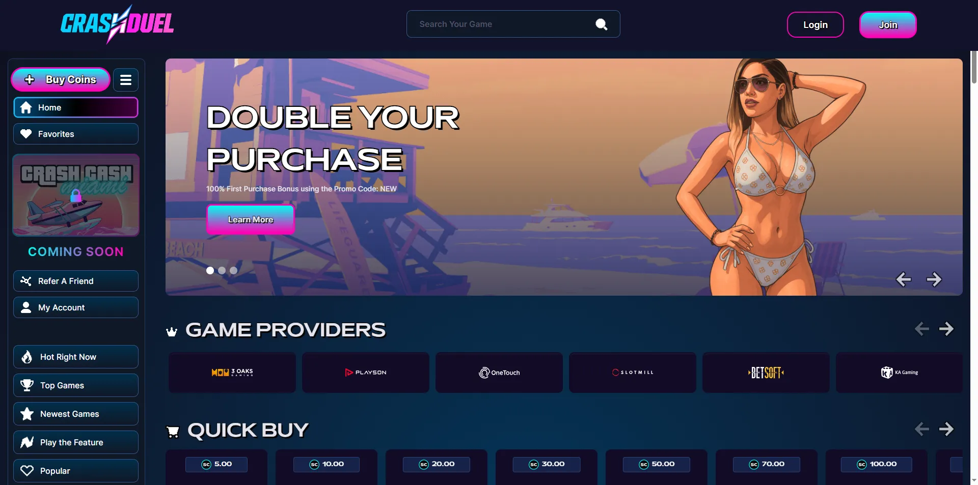 CrashDuel - The latest social casino in the US in 2025