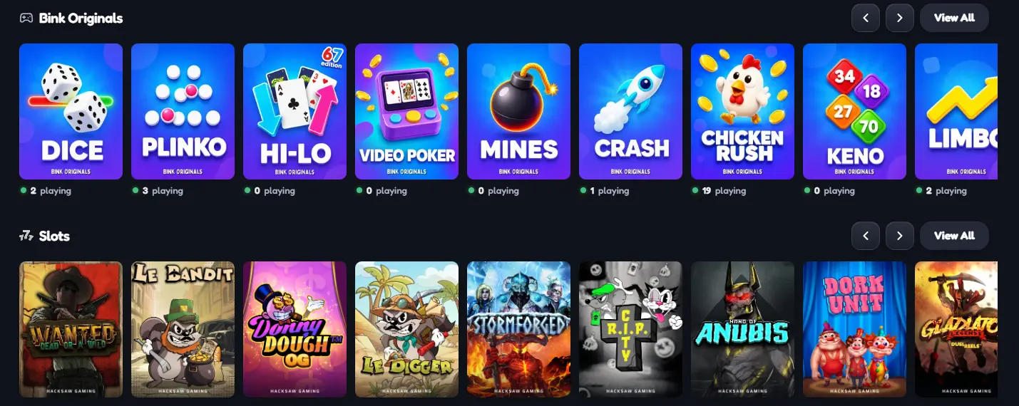 bink games