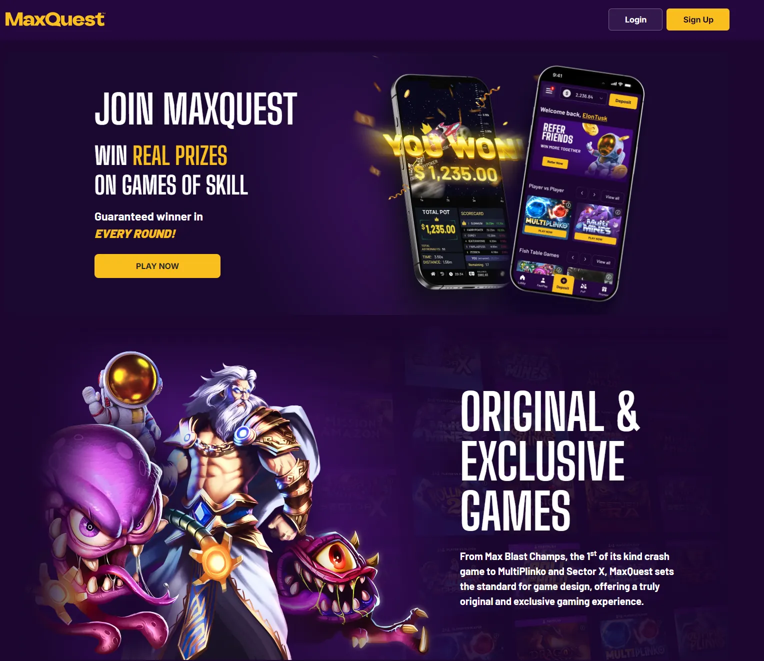games to play at maxquest