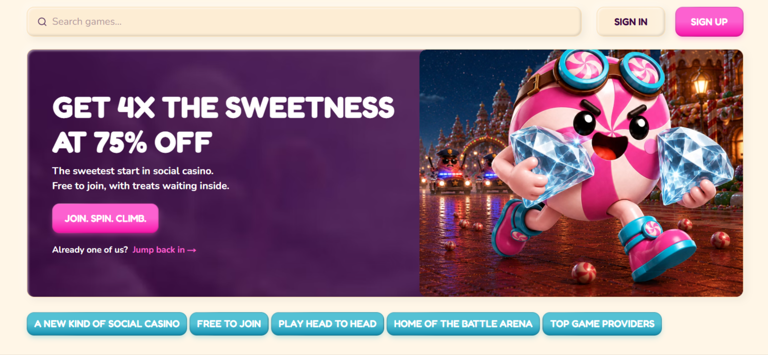 candycoins homepages