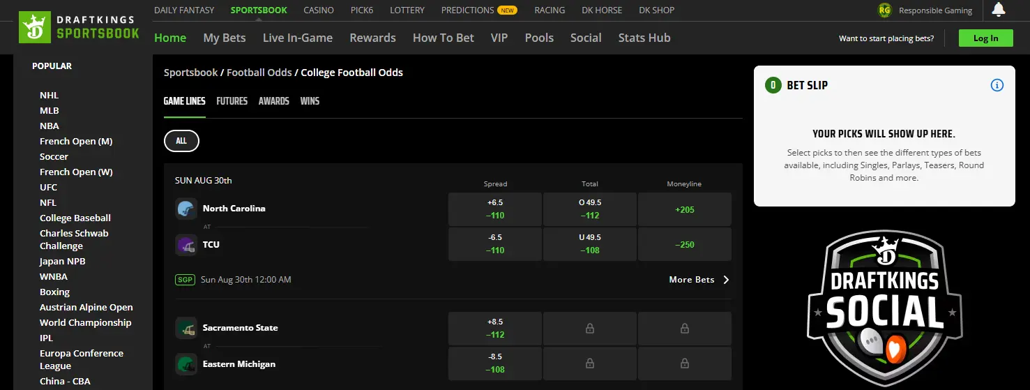 College Sports Betting