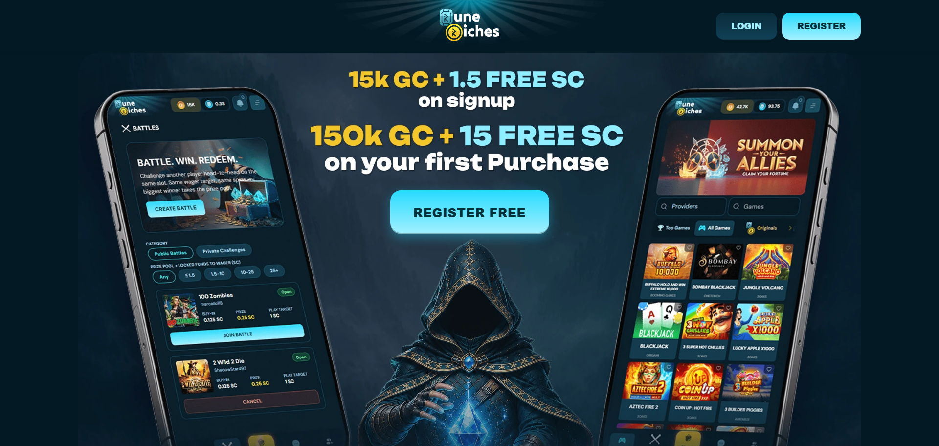 rune riches homepages