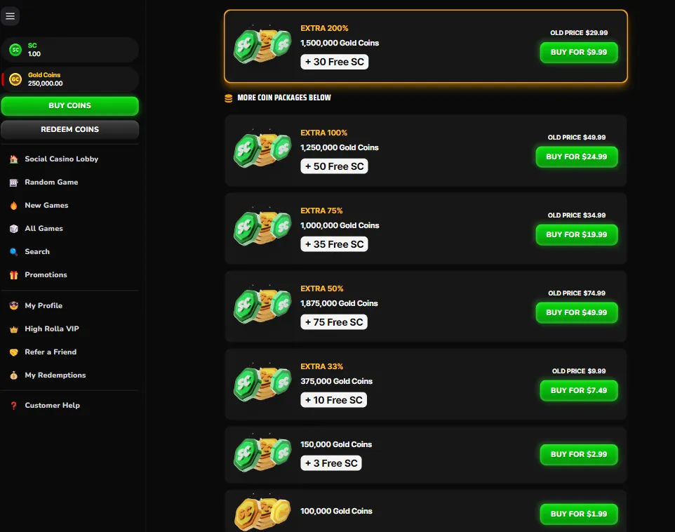 Rolla Casino Gold Coin Packages - Is it expensive?
