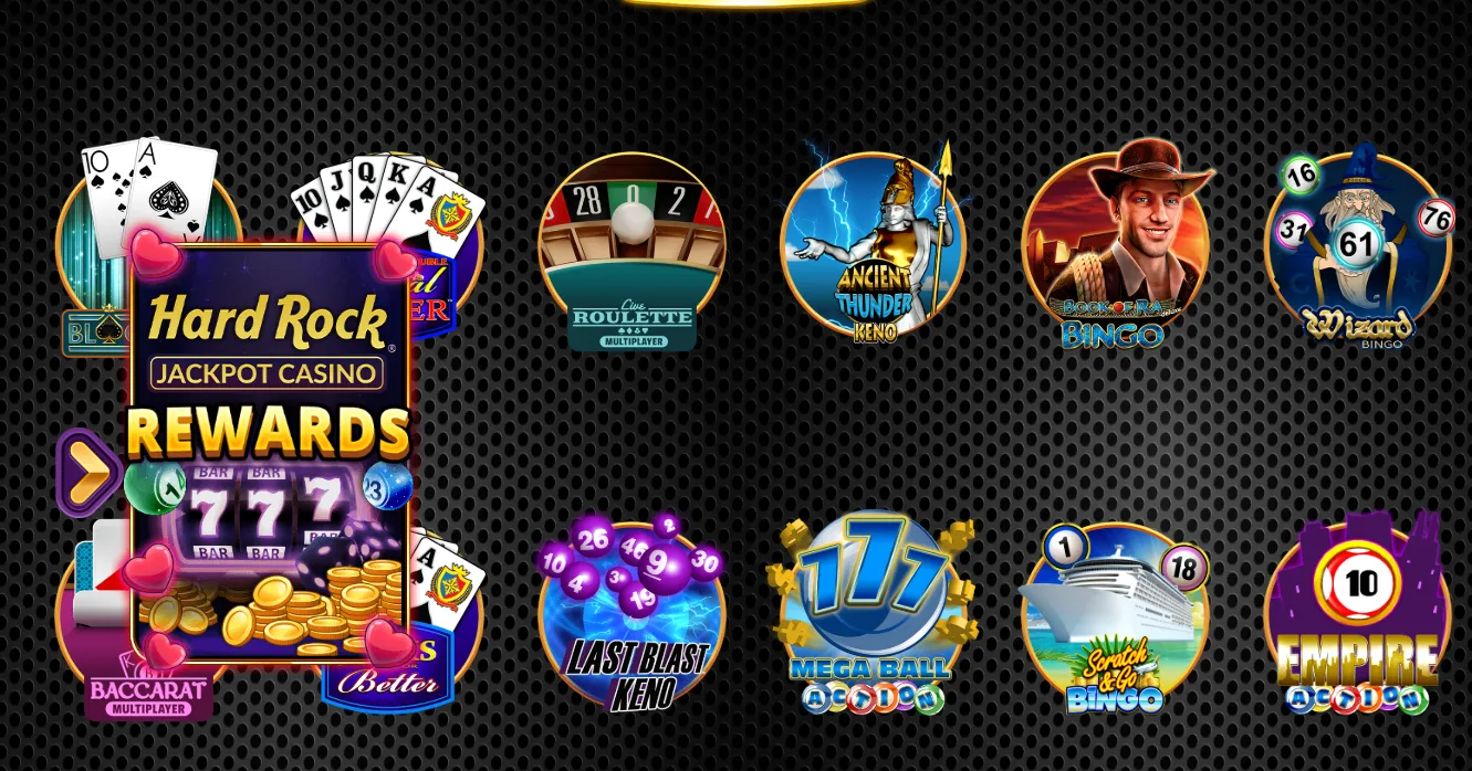 Games at Hard Rock Casino