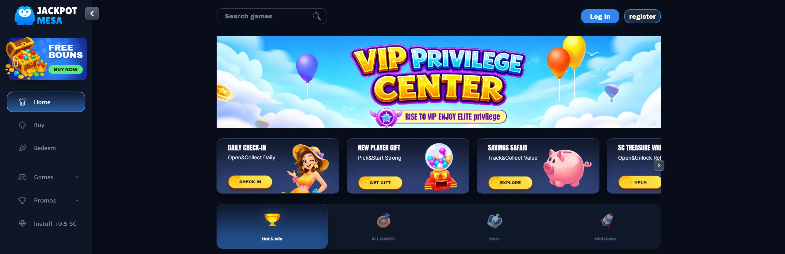 Jackpot Mesa Casino Review