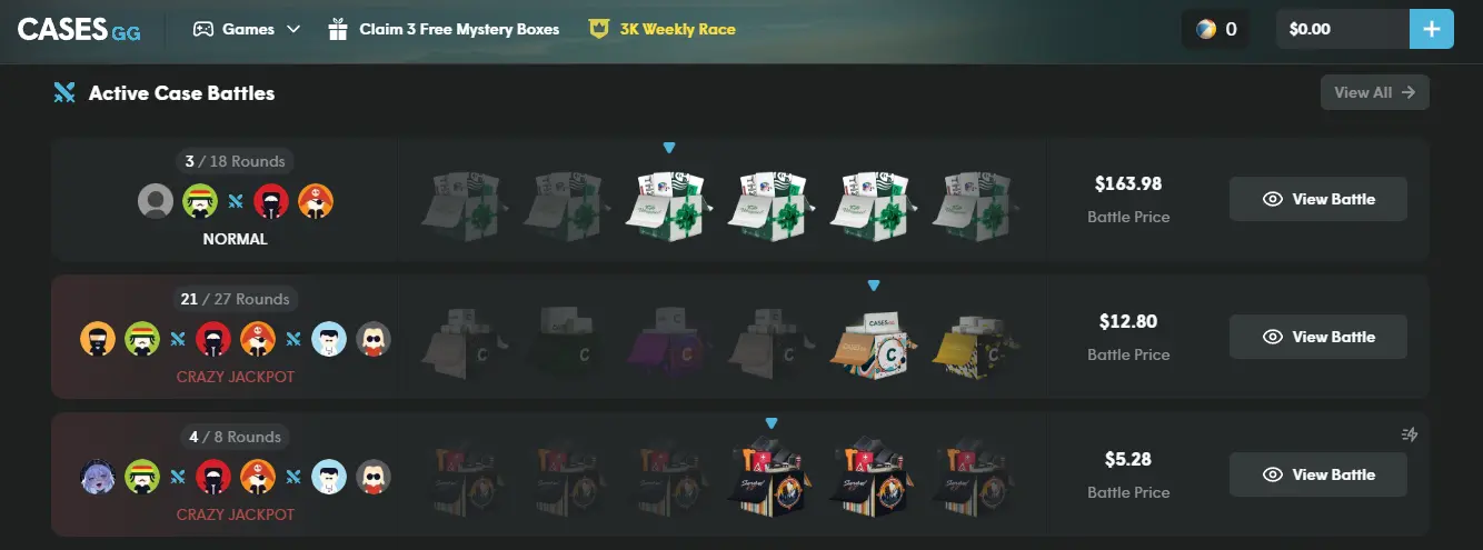 cases.gg battles