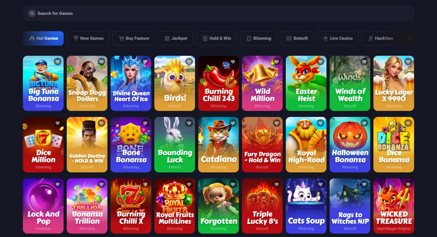 nightwager games