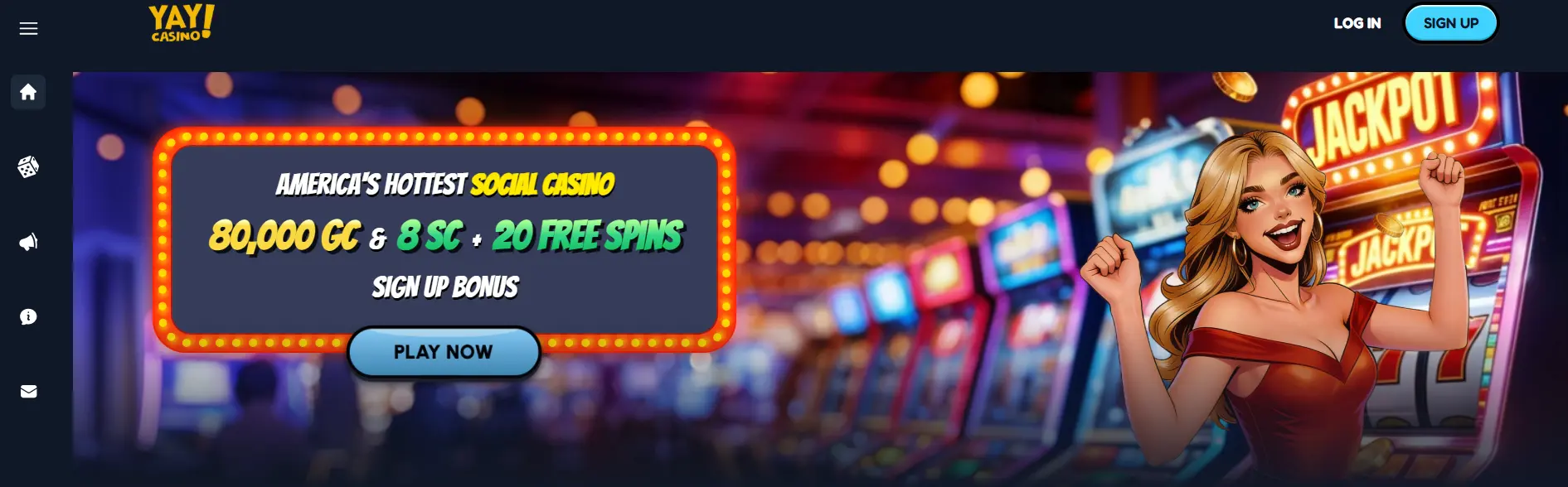 yay casino banner