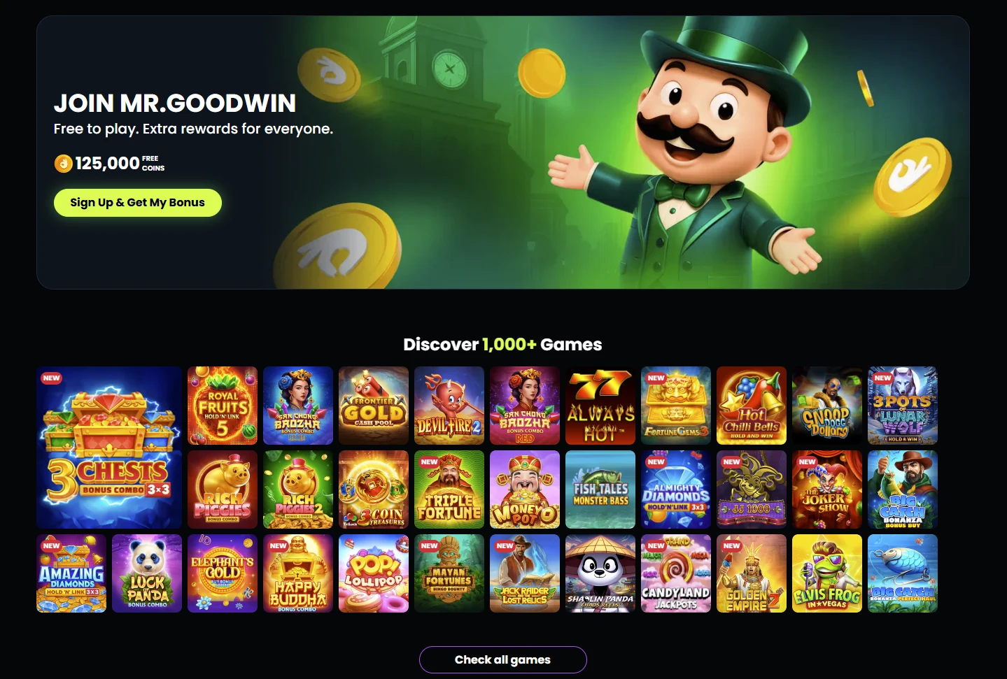 Mr.Goodwin Casino review