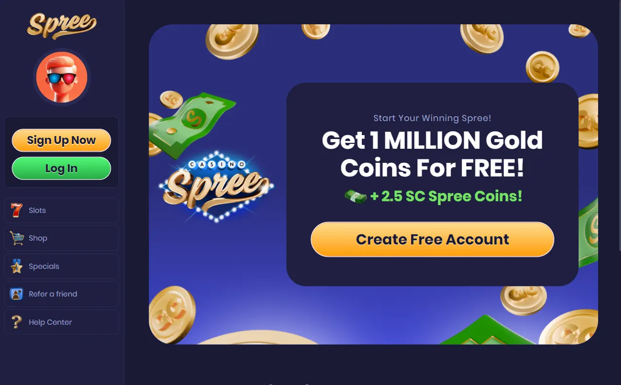 Spree Social Sweepstakes Casino Review