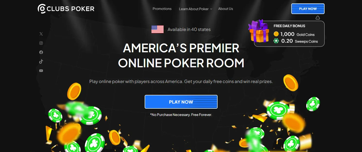 clubs poker