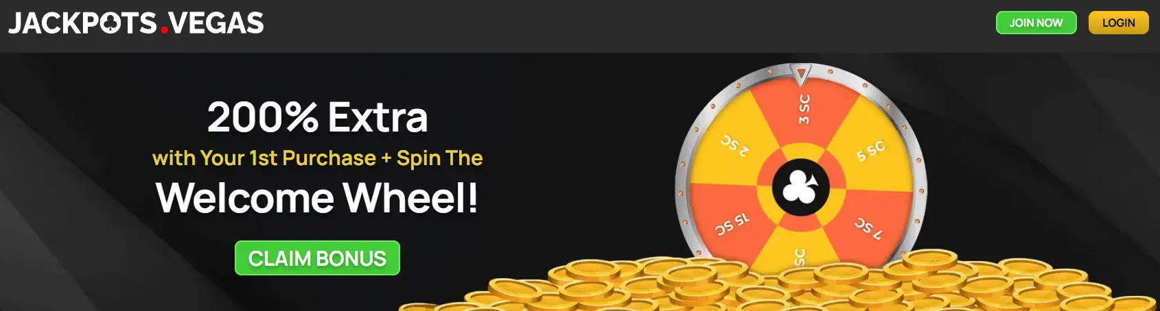 Jackpots Vegas banner