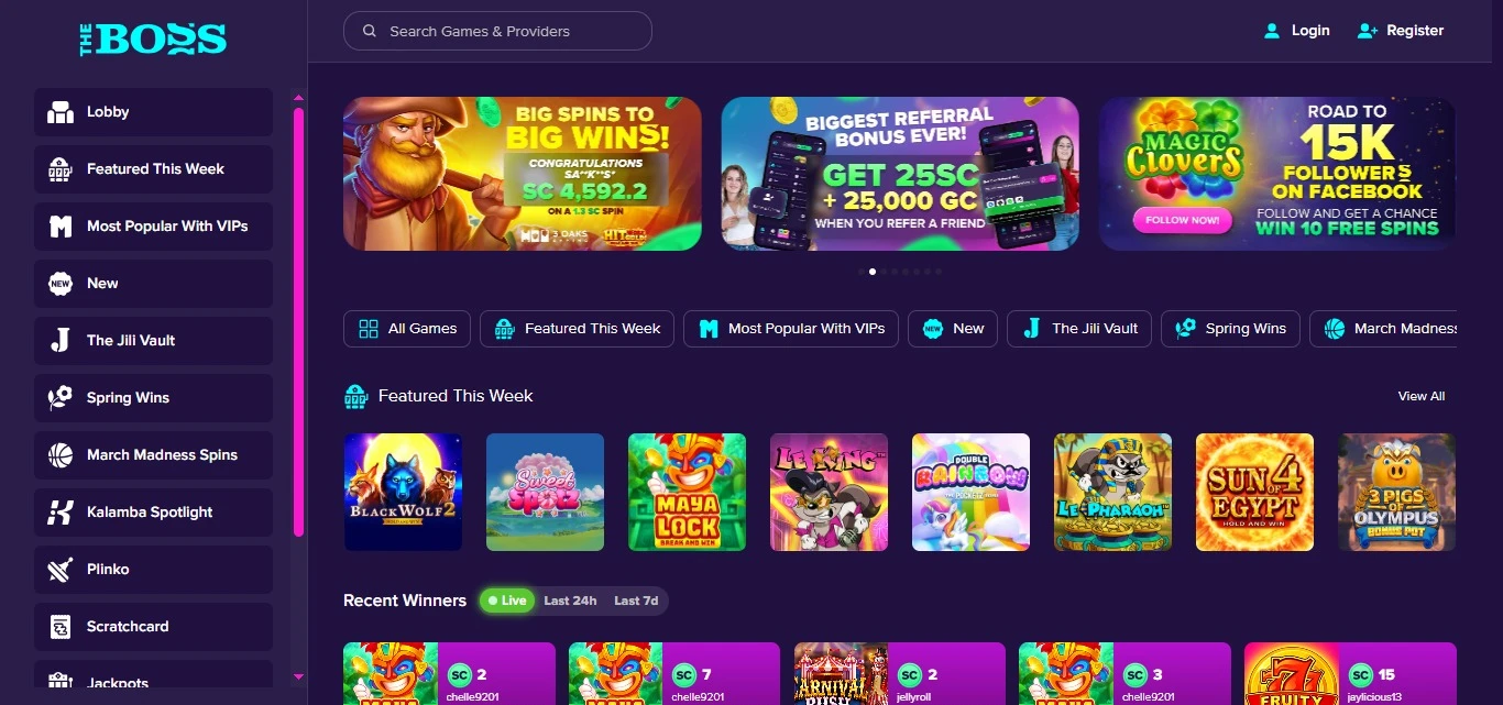 TheBoss US Social Casino 2026