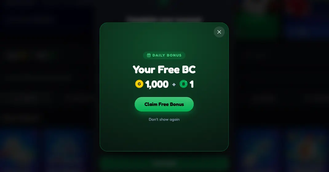 bink bonus