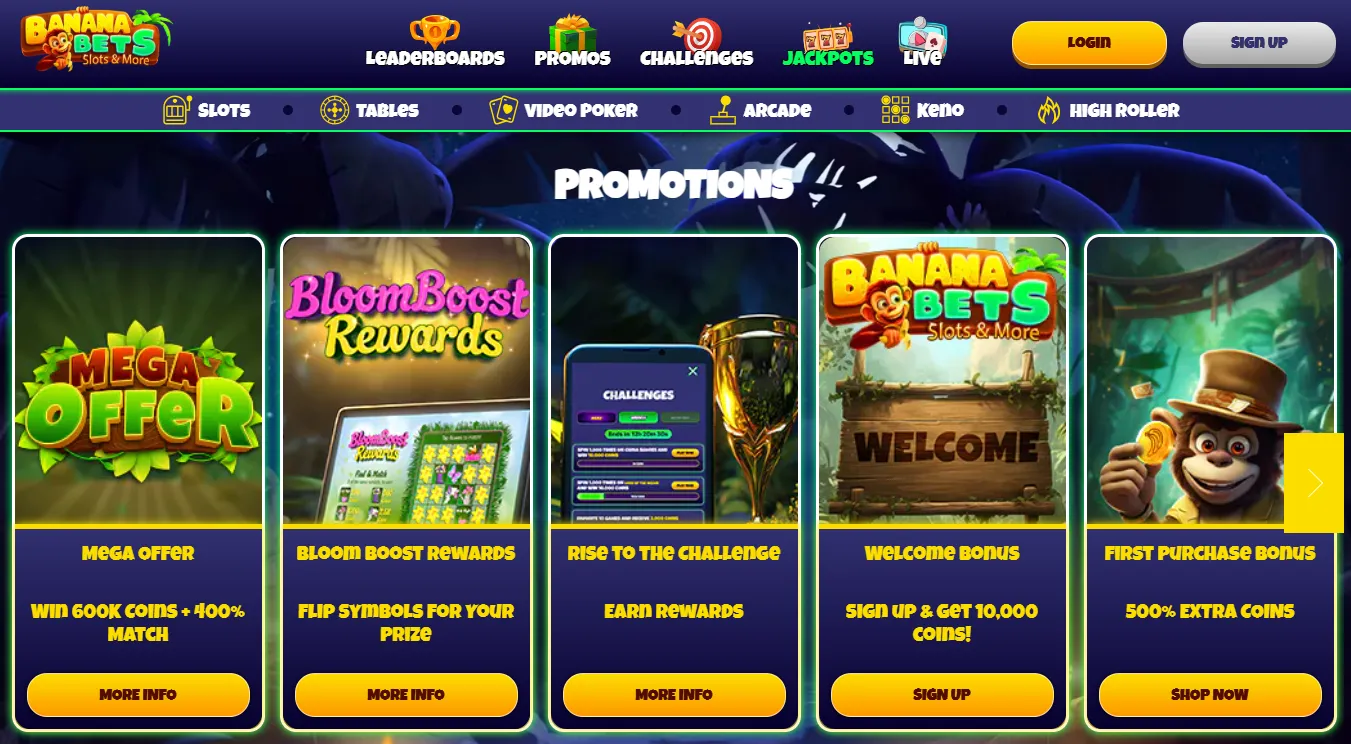 BananaBets Promotions