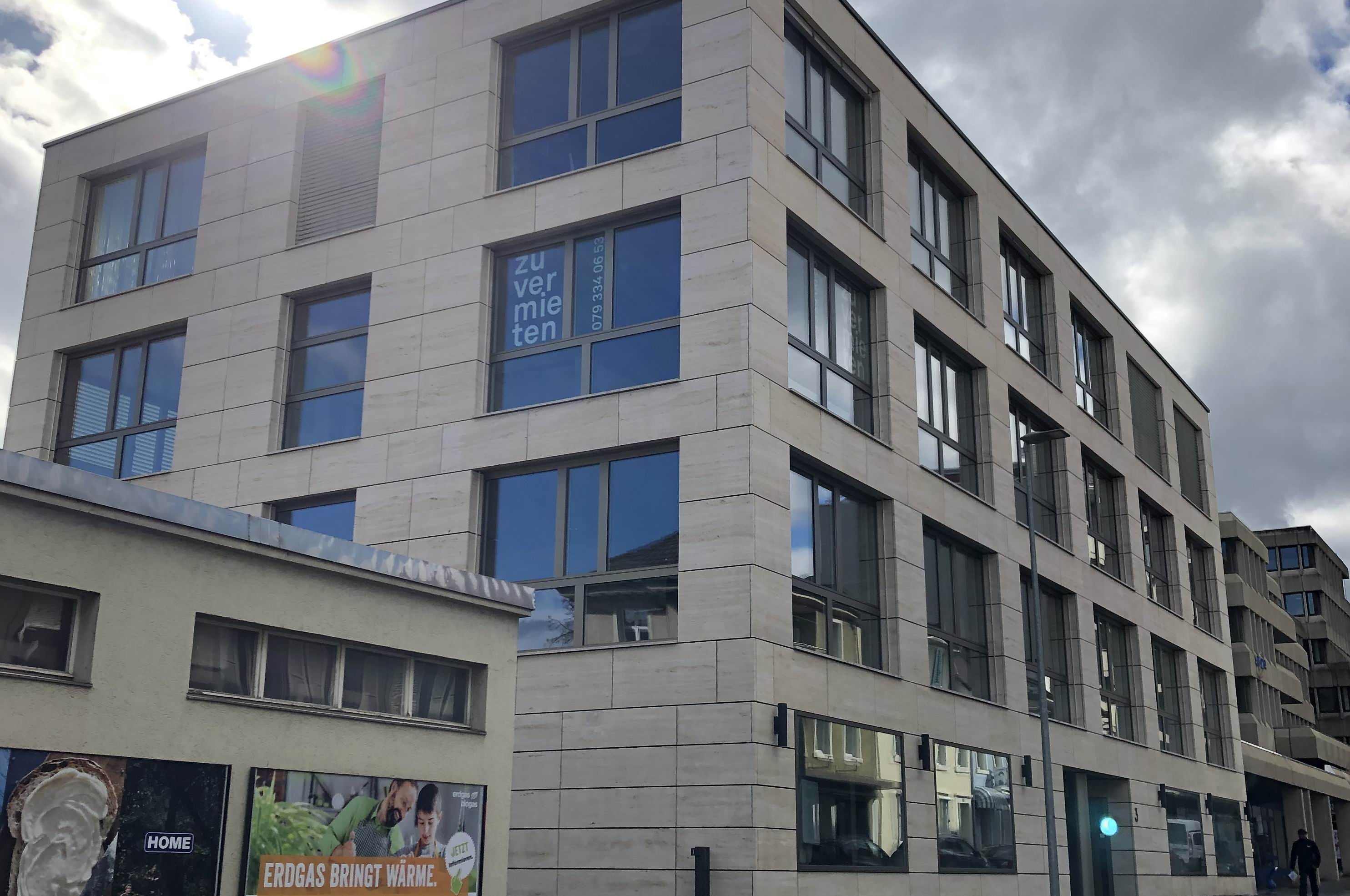 Das Bild zeigt eine Foto von der Überbauung Römerstrasse 3 in Olten