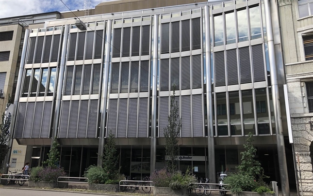Das Bild zeigt eine Foto von der Baloise Bank in Olten