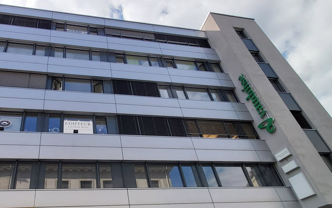 Das Bild zeigt eine Foto der Vaudoise Versicherung in Aarau