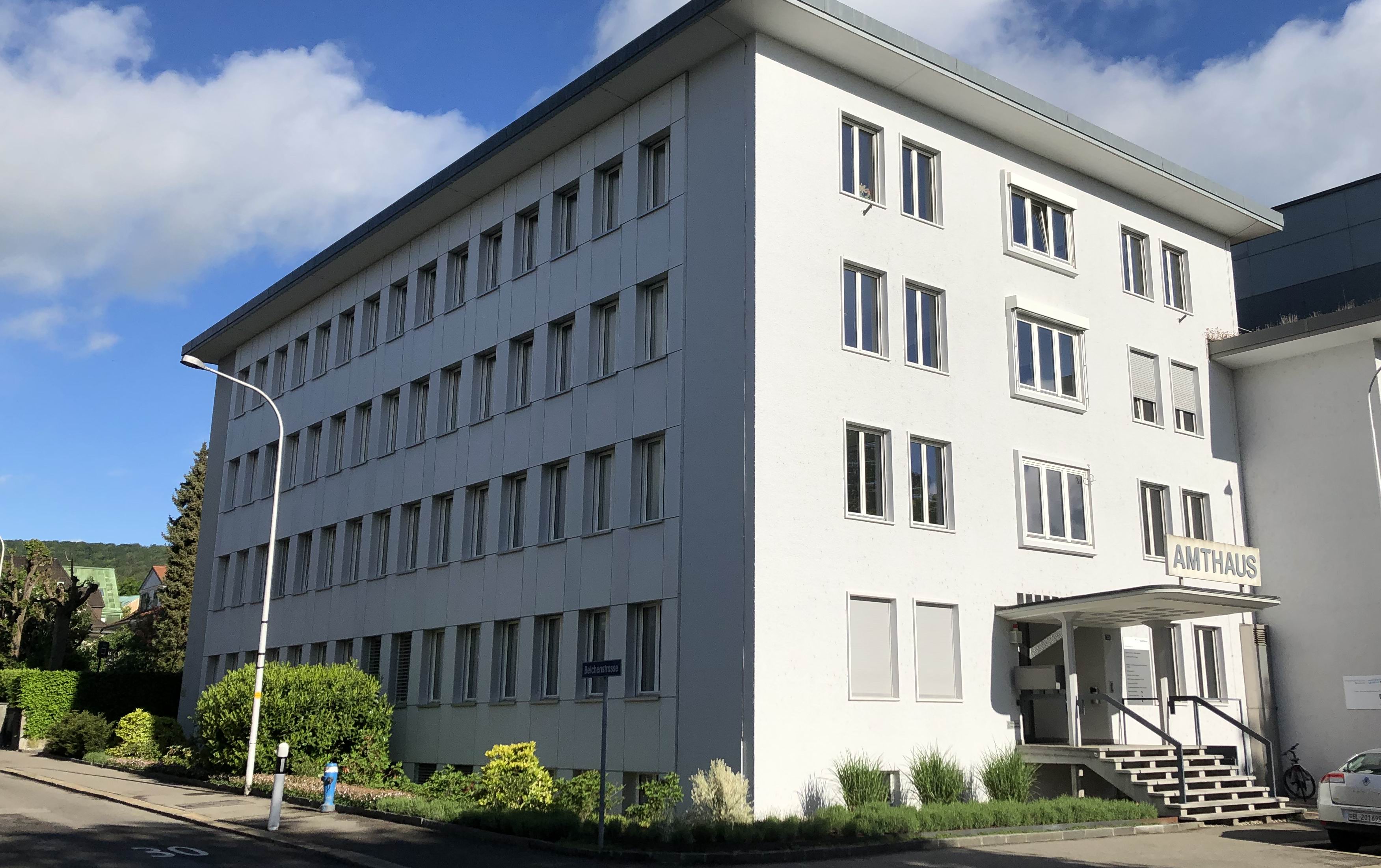 Das Bild zeigt eine Foto des Amthauses Olten